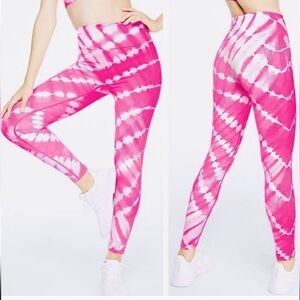 VS Seamless pink Tie Dye Leggings